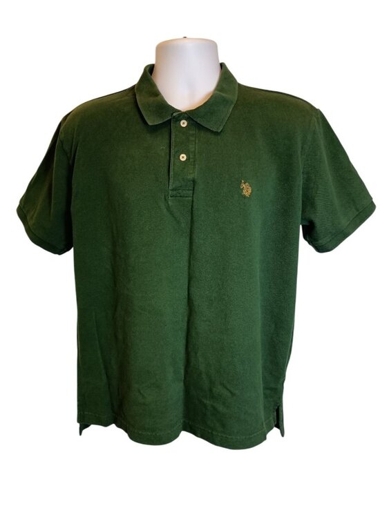 U.S. Polo Assn. Other - U.S. Polo Assn. Green Short Sleeve Shirt Men's Sz.L